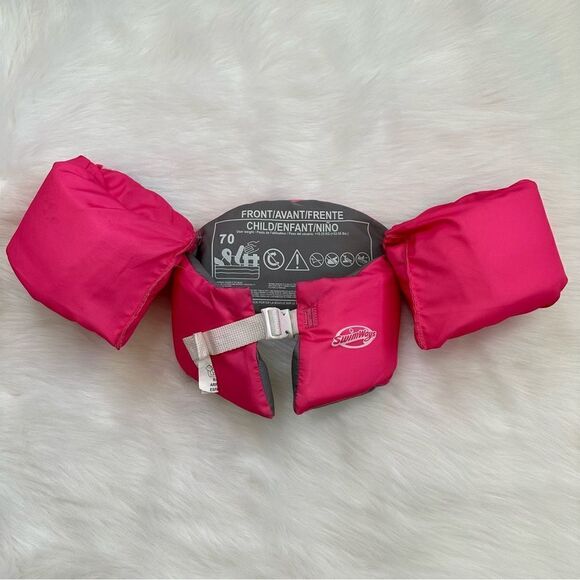 SwimWays Nickelodeon Paw Patrol Skye Learn-to-Swim Kids Life Jacket - Picture 2 of 7